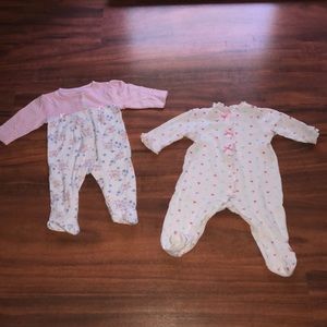 💝BABY GIRL NIGHTY BUNDLE - 6/9MO- GUC💝